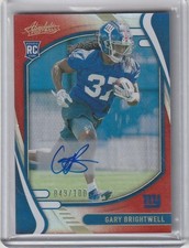 Gary Brightwell 2021 Panini Absolute Holo Spectrum Rc Auto (49/100)