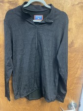 Performance Cycling Wear Made In USA Wicking Men Size Large Long Sleeve Pullover