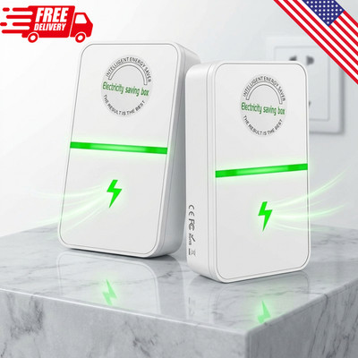 2/4pcs Pro Power Saver Energy Saver Household Power Saver Electricity Saving US