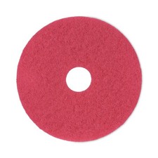 Boardwalk 4017RED 17 in. Diameter Buffing Floor Pads - Red (5/Carton) New