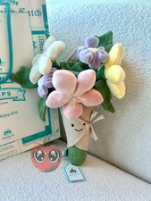 Jellycat Bouquet Flowers Toy Girls Birthday Wedding Gifts Doll Toy N