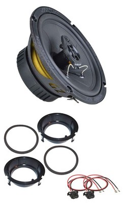 Ground Zero 2-Way 120Watt 16.5cm Speakers for Mercedes E-Class Saloon H