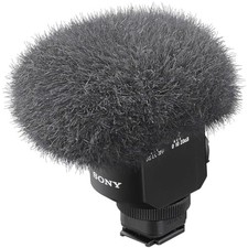 SONY ECM-M1 Shotgun Microphone for Cameras with Windscreen NEW