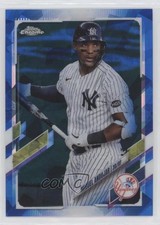 2021 Topps Chrome Sapphire Miguel Andujar #30 1b3