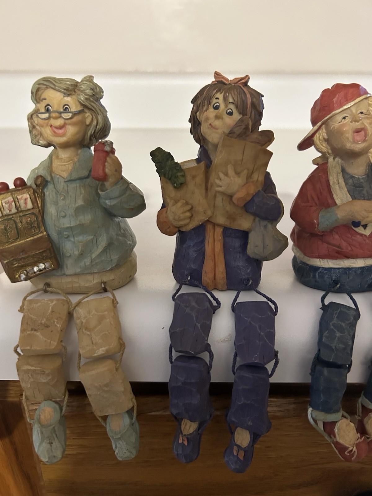 WMG 2003 Women Shelf Sitters Figurines-  Lot of 6- Good Condition-    #4