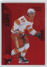 2023-24 Skybox Metal Universe Rookies PMG Red 51/100 Connor Zary #168 Rookie RC