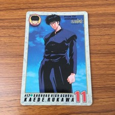 Slam Dunk Card Kaede Rukawa 17 Rare Anime