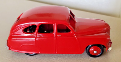 1:43 Dinky 40E 153 Standard Vanguard Type 1 Code3 rot schön Made 1948- 49