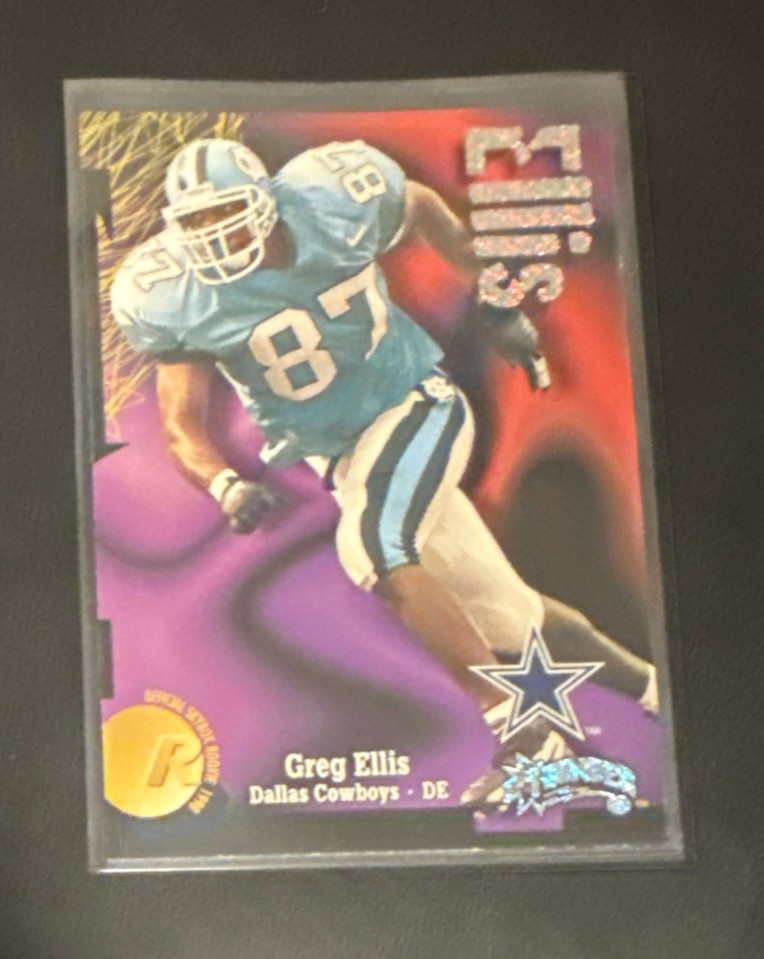 GREG ELLIS RAVE ROOKIE #230 in 1998 SKYBOX THUNDER #050/150