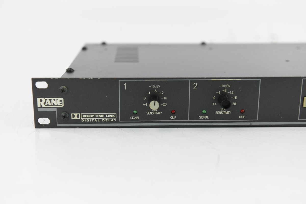 Vintage Rane AD 22B Audio Delay Rack Unit W/ Power Supply | eBay