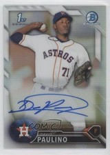 2016 Bowman Chrome Prospects Refractor 251/499 David Paulino #BCAP-DP Auto 8yu