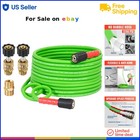 Flexible Pressure Washer Hose 30FT Kink Resistant M22 Quick Connect 3200 PSI