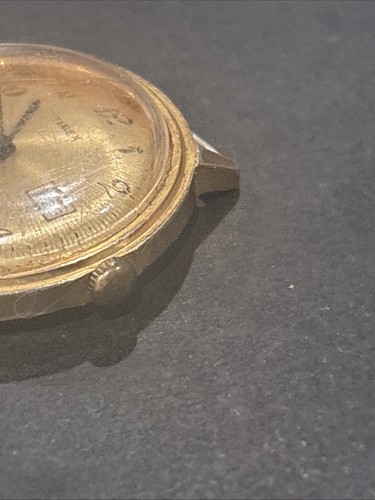 A64 Vtg Timex Mens Watch Head For PARTS REPAIR RESTORATION As Is Conditions - Picture 13 of 24