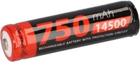 Xcell Li-Ion 3,7V 750Mah Pcm Zelle Aa 14500 Protected For Flashlights Mignon