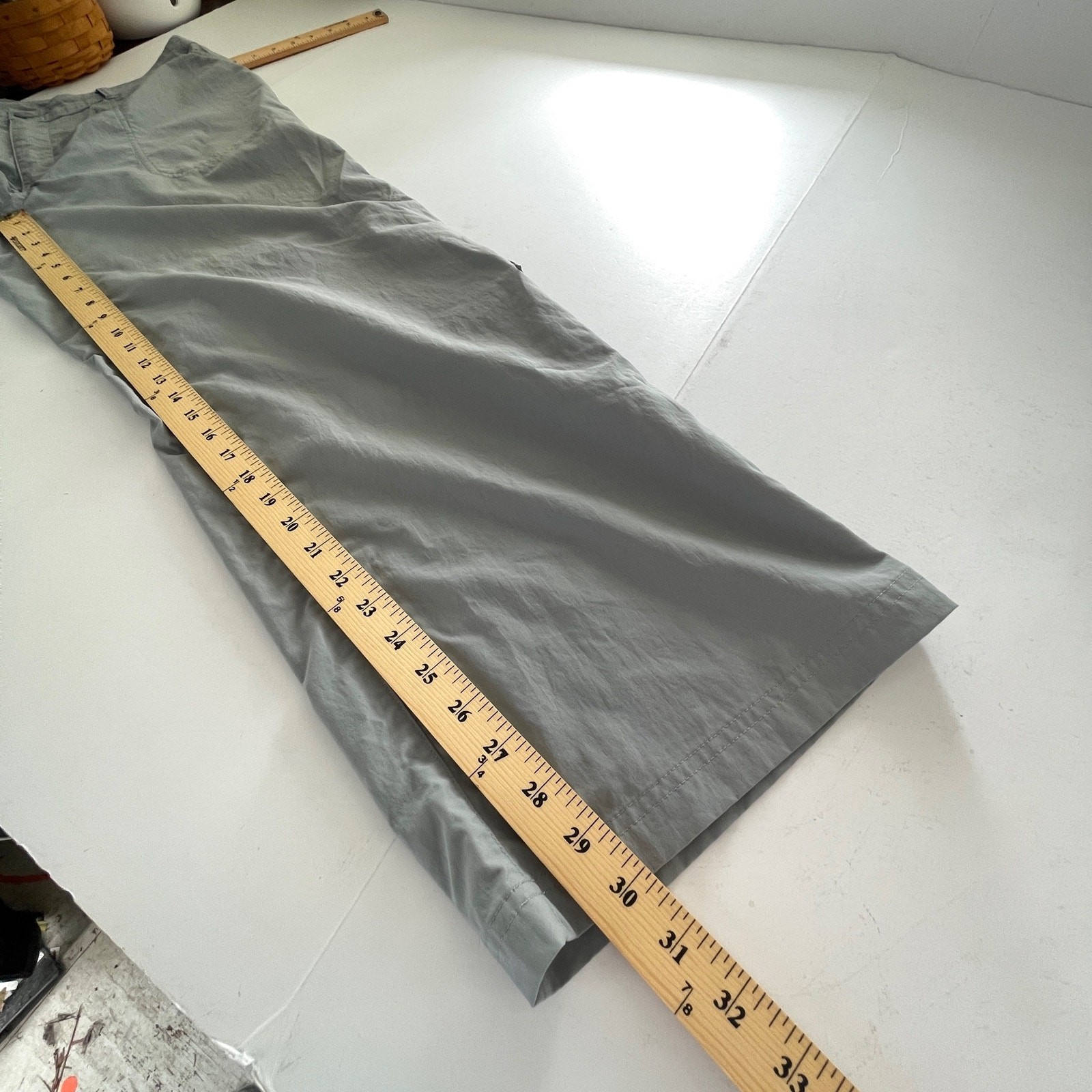 Patagonia Women's Loose Fit Convertible Low Cut Pants NEW Size 14 Bluish Gray  thumbnail 12