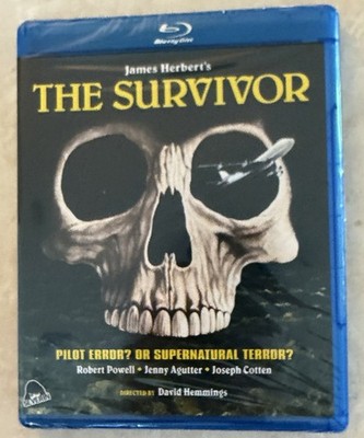 The Survivor Blu-Ray Severin Films James Herbert Horror New/ Sealed