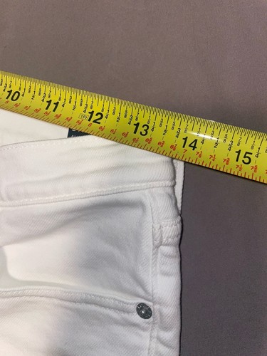 J Crew Jeans Damen 27P weiß Denim Essential Straight Stretch klassisch Erwachsene NEU - Bild 6 von 8