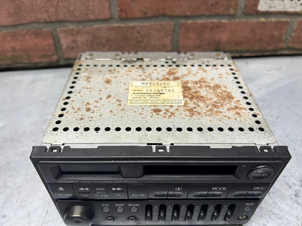 91-99 Dodge Stealth Mitsubishi 3000GT Stereo Radio Cassette Tape EQ Equalizer - Image 4 of 4