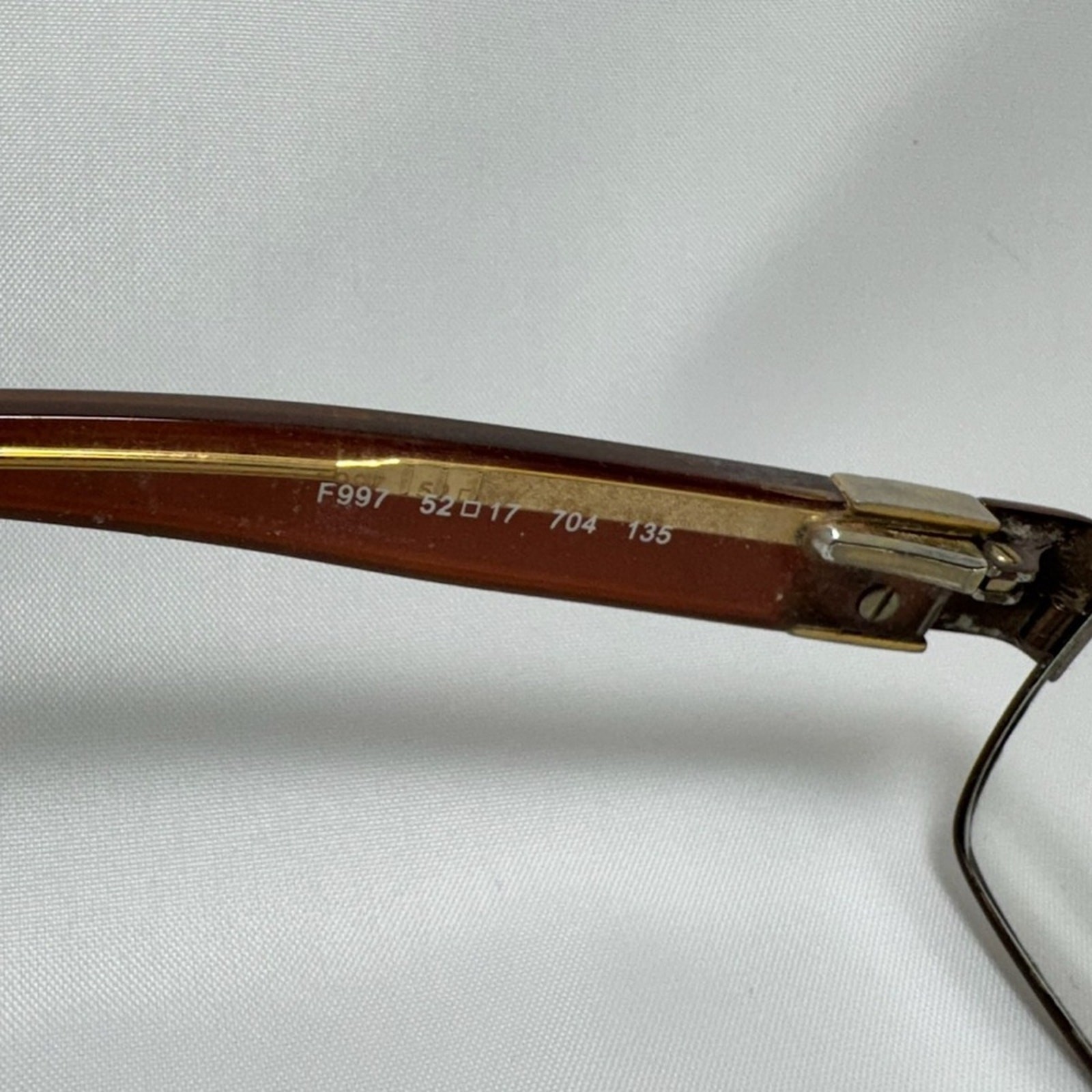 Fendi Ruby Metal Rectangle Eyeglasses - Frames On… - image 7