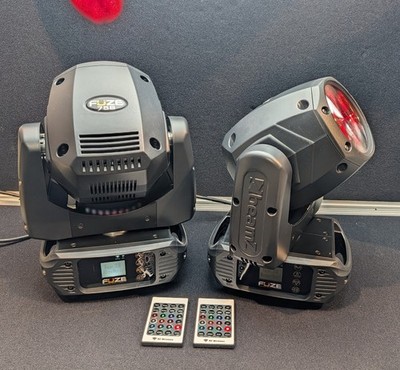 2 x BeamZ Fuze75B LED Moving Head Beam Light 75W (Paar) mit Flightcase