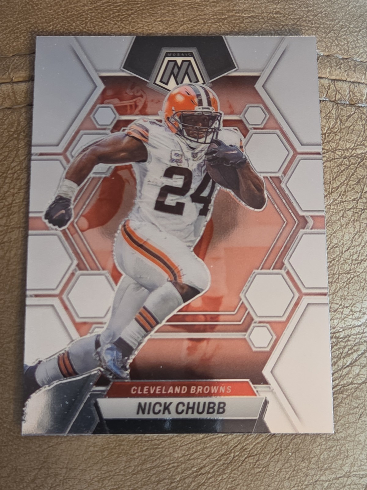 2022 Panini Mosaic #49 Nick Chubb Cleveland Browns