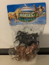 Magic Pack Of 9 Saddled Horses For Cavalry And Infantry In 54mm Scale New Sealed