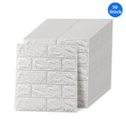 3D-Tapete Wandpaneele Selbstklebend 50 Tlg Ziegel Wasserfest Wandaufkleber