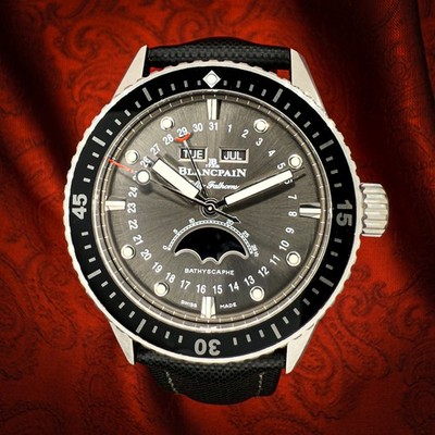 Blancpain Fifty Fathoms Bathyscaphe  Ref. 5054-1110-B52A   43mm -  Complete Set