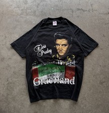 Vintage 1992 Elvis Presley GraceLand T Shirt Size Medium Great Condition