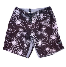 Vintage OP Ocean Pacific Board Shorts 36 Mens 90s Y2K AOP Surf Swim Trunks Baggy