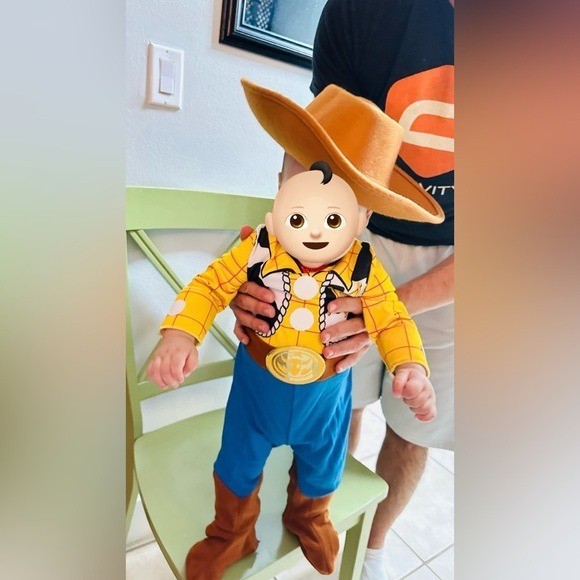 Woody Outfit Baby Woody Cowboy Hat Boy's Disney Deluxe Woody Toy