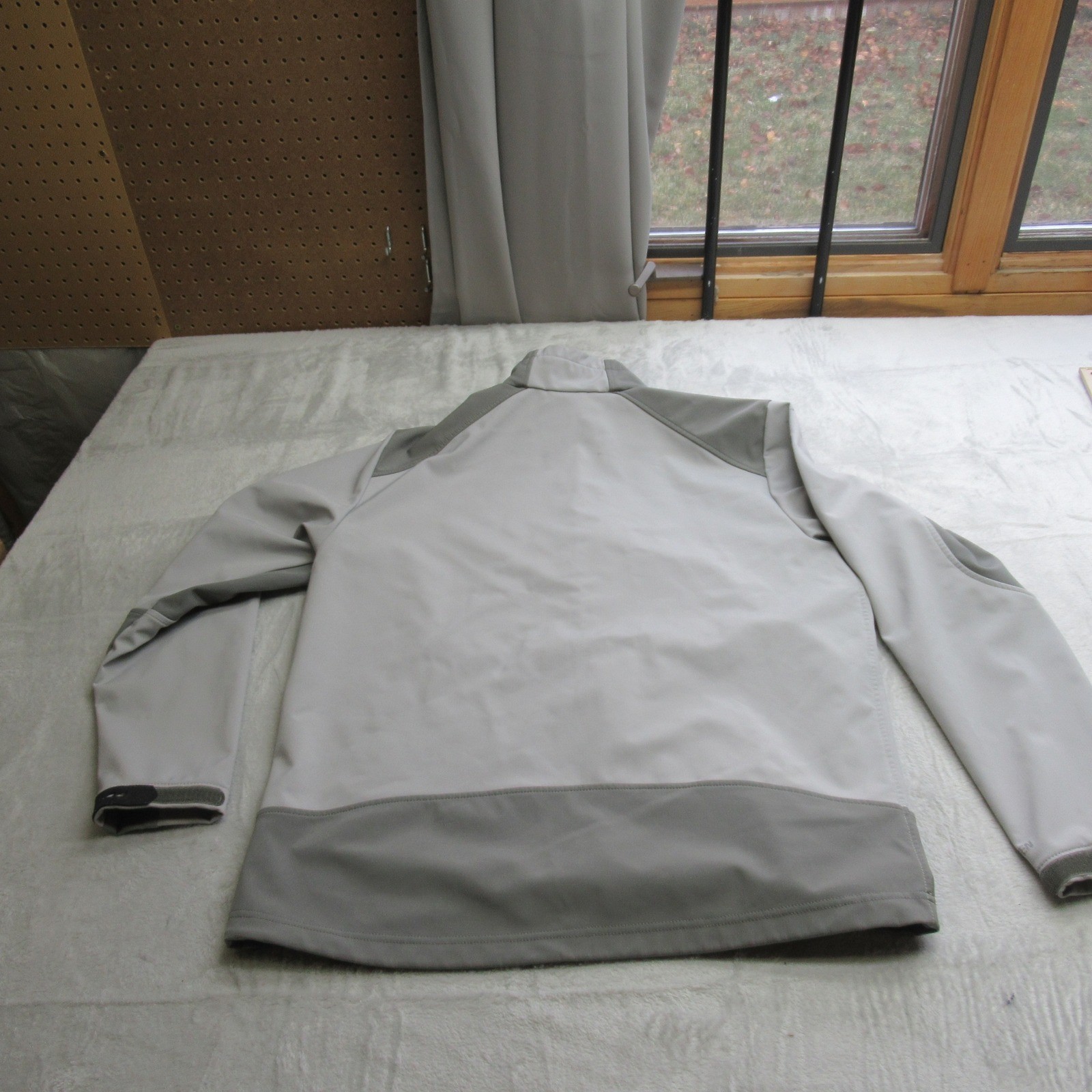 Koppen Jacket Mens Large Gray Softshell Fleece Li… - image 2