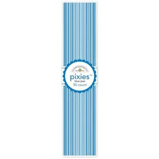 Monochromatic Pixies Mini Picks .125"X5" 50/Pkg Blue Jean