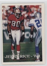 1995 Topps All-Pros Blank Back Missing Foil Jerry Rice #AP1 HOF 0kb5