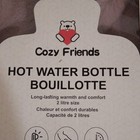 Cozy Friends 2L Hot Water Bottle Bouillotte with Pink Plush Cover — photo 2