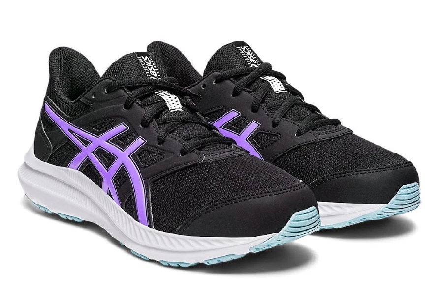 Girls ASICS Jolt 4 Trainers Shoes Black Genuine New Size 6
Opens in a new window or tab