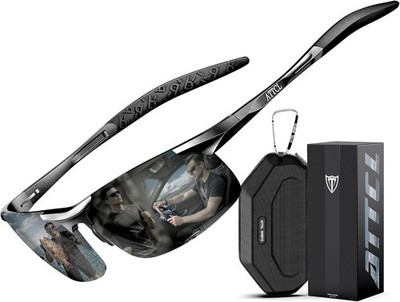 Men's Polarized Sports Sunglasses   Ultra Lightweight UV400 Outdoor Eyewear