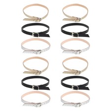 6 Pair Detachable High Heel Straps Adjustable Anti-Loose Shoes Accessories