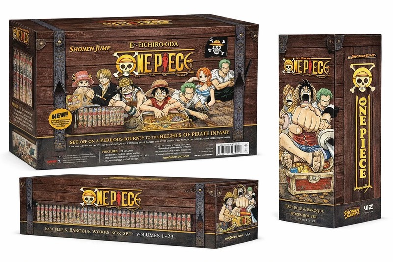 One Piece Manga Box Set 1:East Blue and Baroque  Vol 1-23 English With Premium
