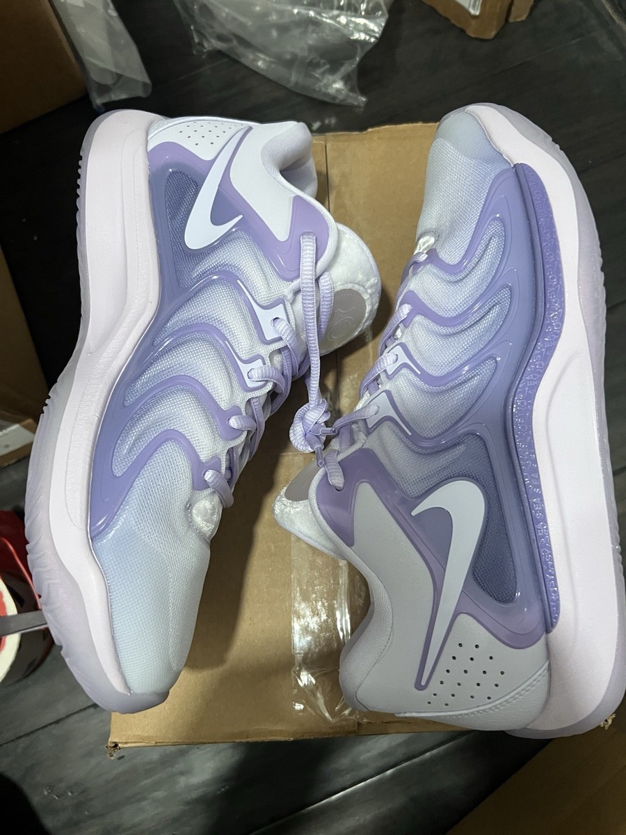 Nike KD 17 B.A.D. Basketball Shoe Purple Men's Size 10.5 FJ9487
