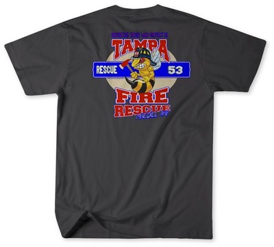 Tampa Fire Rescue-Rescue 53 Shirt v2