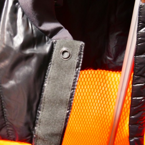 Gilet Helly Hansen ULLR L puffer sci snowboard gilet fodera Maroi rete 3D H2 flusso - Foto 10 di 12