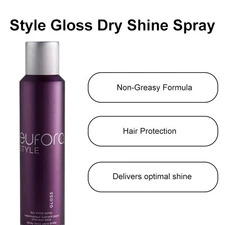 Eufora Style Dry Shine Gloss Spray UV Protectant