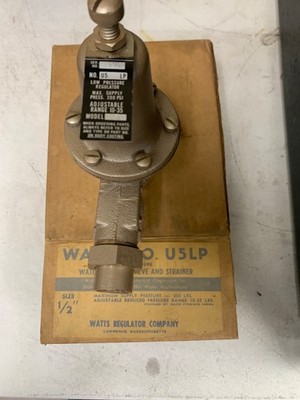 Watts 5m3 1/2'' Water Reducing Valve And Strainer