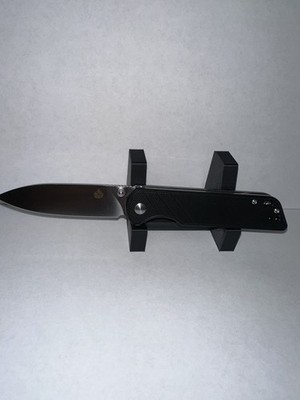 QSP Parrot V2 Liner Lock Black G10 Handle Pocket Knife (QS102-A-V2)