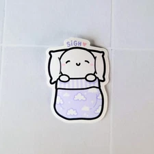 Sigh - Bliss Vinyl Sticker sold out~ TheCoffeeMonsterzCo TCMC Q3 2024