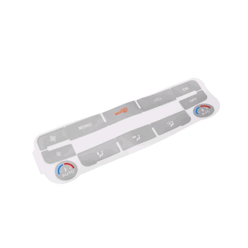 For Ford S-Max Mondeo MK4 AC Dash Button Repair Decal Kit Stickers Replacement - Picture 7 of 9