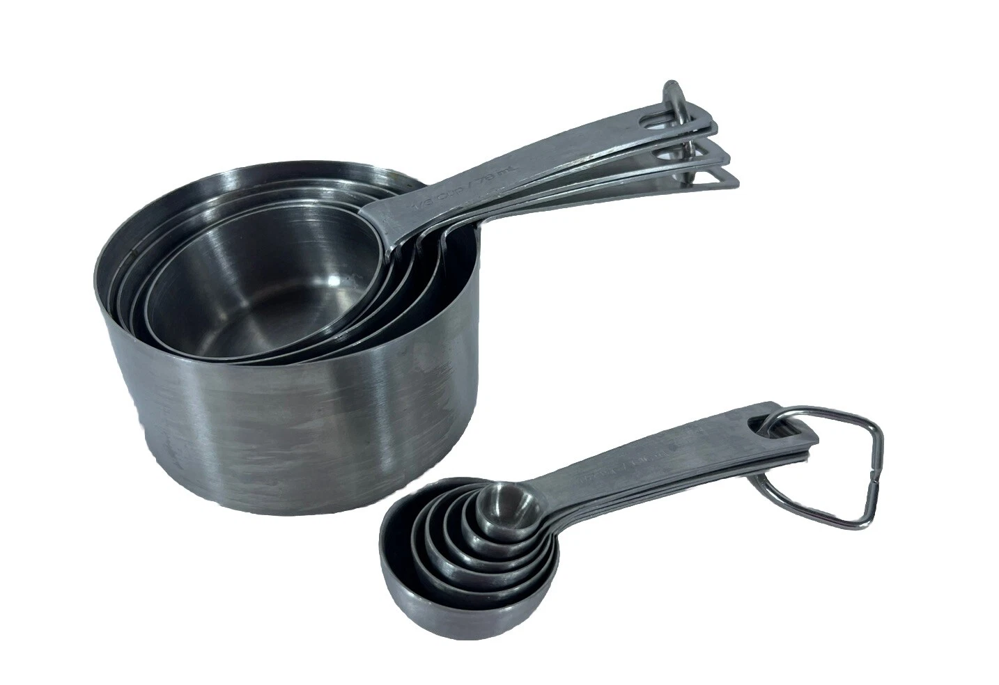 Lot CHICAGO METALLIC The Baking Expert Heavy Duty Measuring Spoons + Cups
Opens in a new window or t
