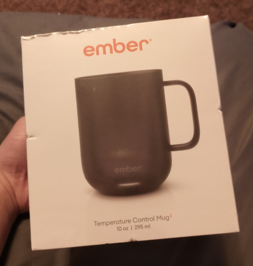 Ember 14oz Temperature-Control Ceramic Mug for Perfect Coffee Every Time