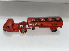 Vintage Crescent Toy Co. Shell BP Tanker Semi Truck Metal Die cast